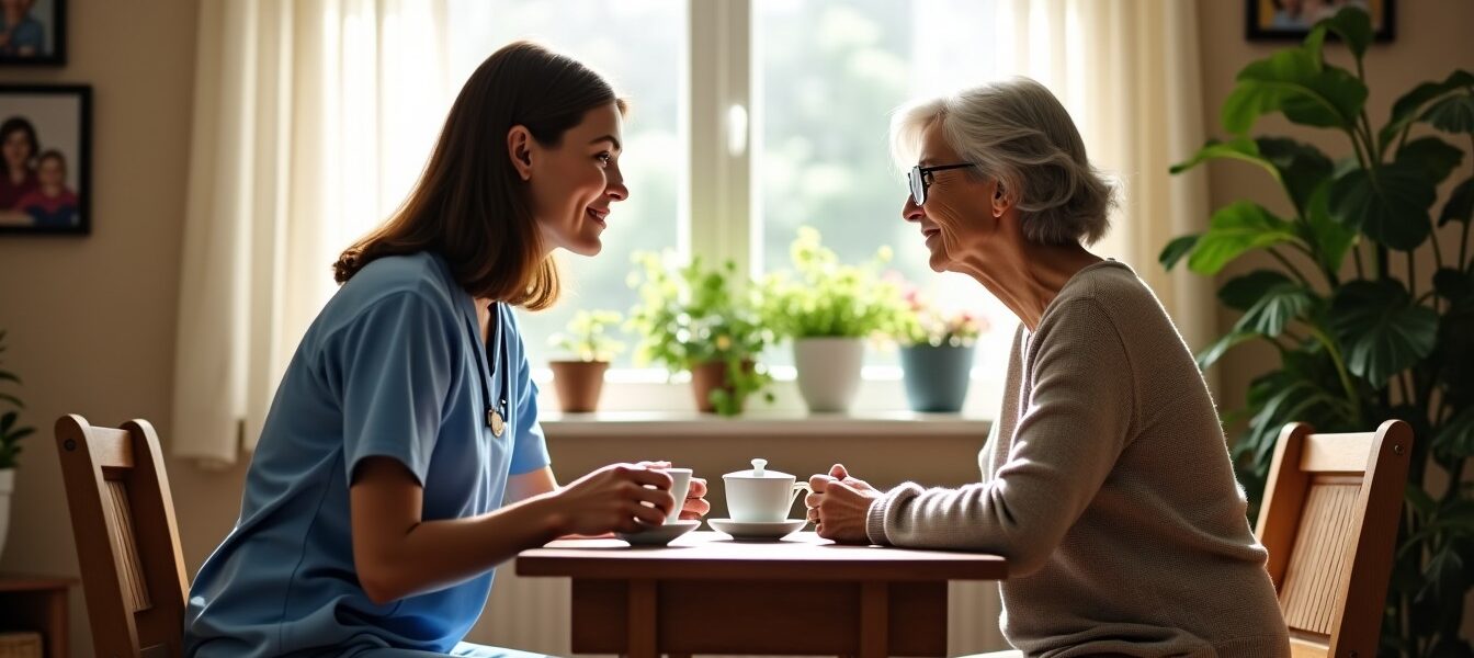 Auxiliaire de vie : un bouclier essentiel pour briser l’isolement des seniors