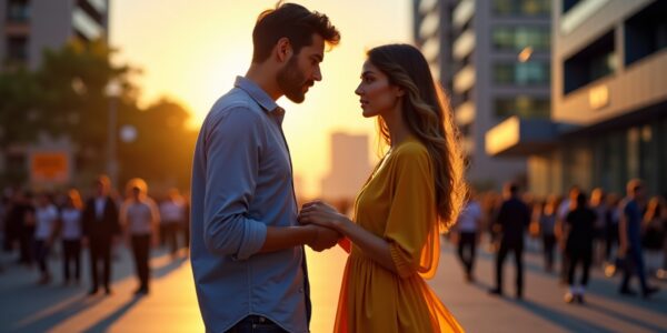 Que signifie lorsqu'un homme touche le bras d'une femme ?