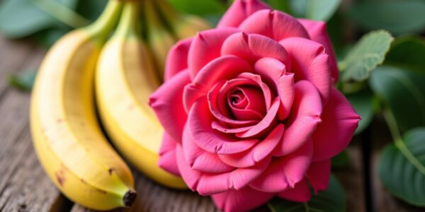 Banane rose : Découvrez ses particularités uniques et ses vertus santé incontournables