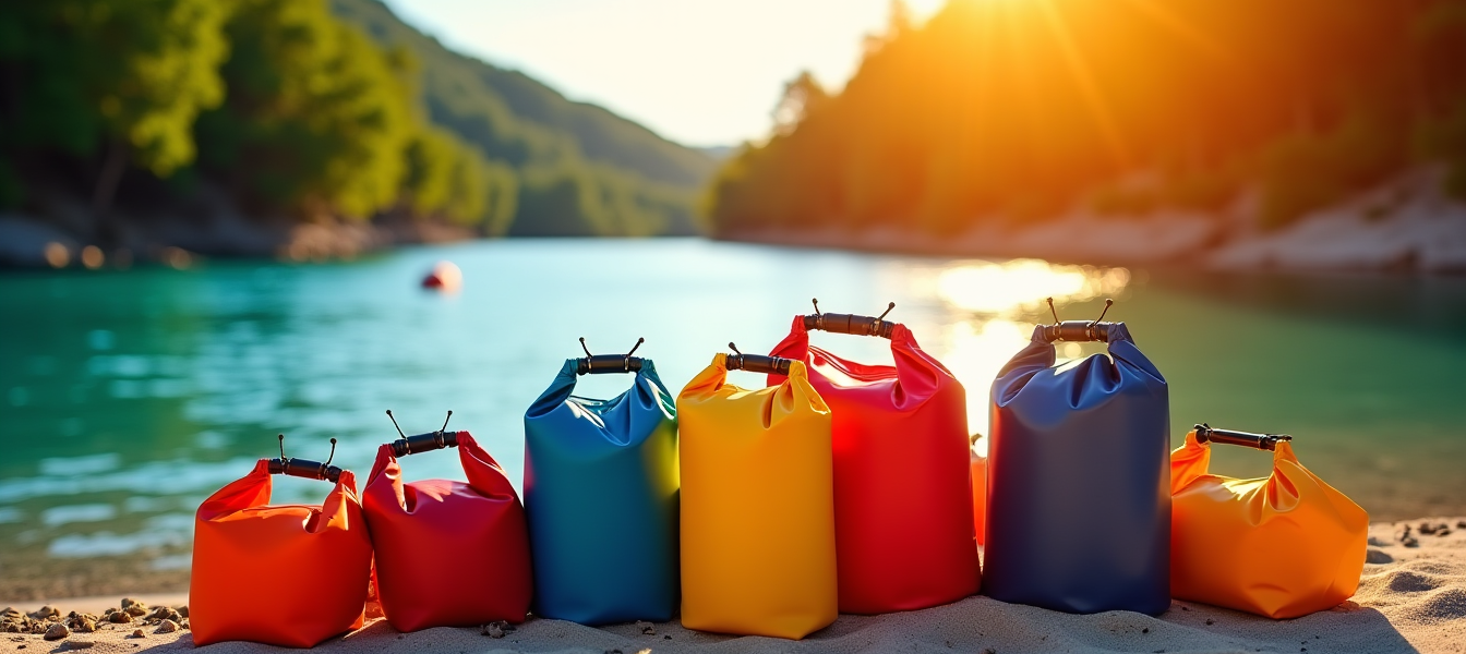 Budget sacs étanches pour kayak : de la pochette au bidon rigide